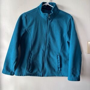 Lands’End size M Petite fleece jacket